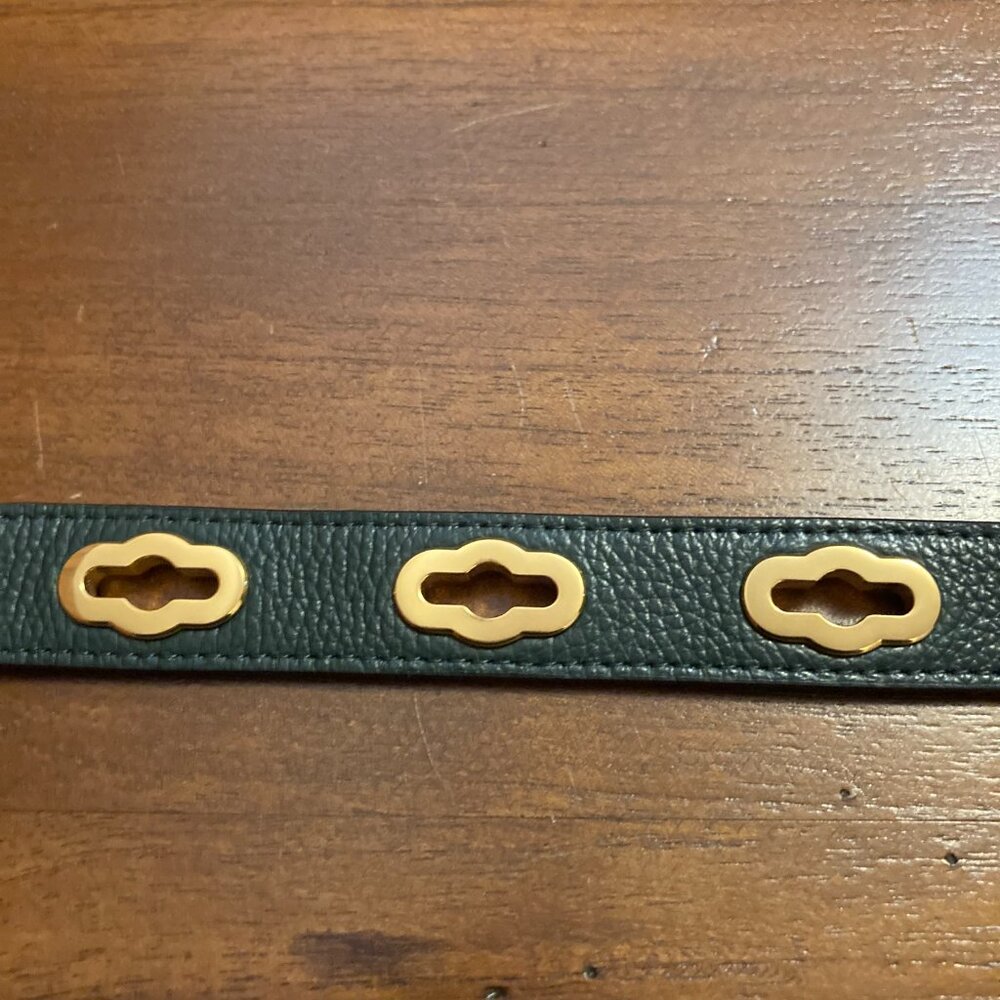 Mulberry Bryn Belt, M, dark green - Picture 3 of 6